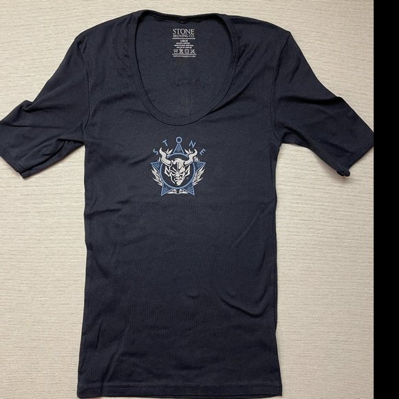 Stone Brewing LADIES Tee "Imperial Russian Stout" --NEW - Picture 1 of 5